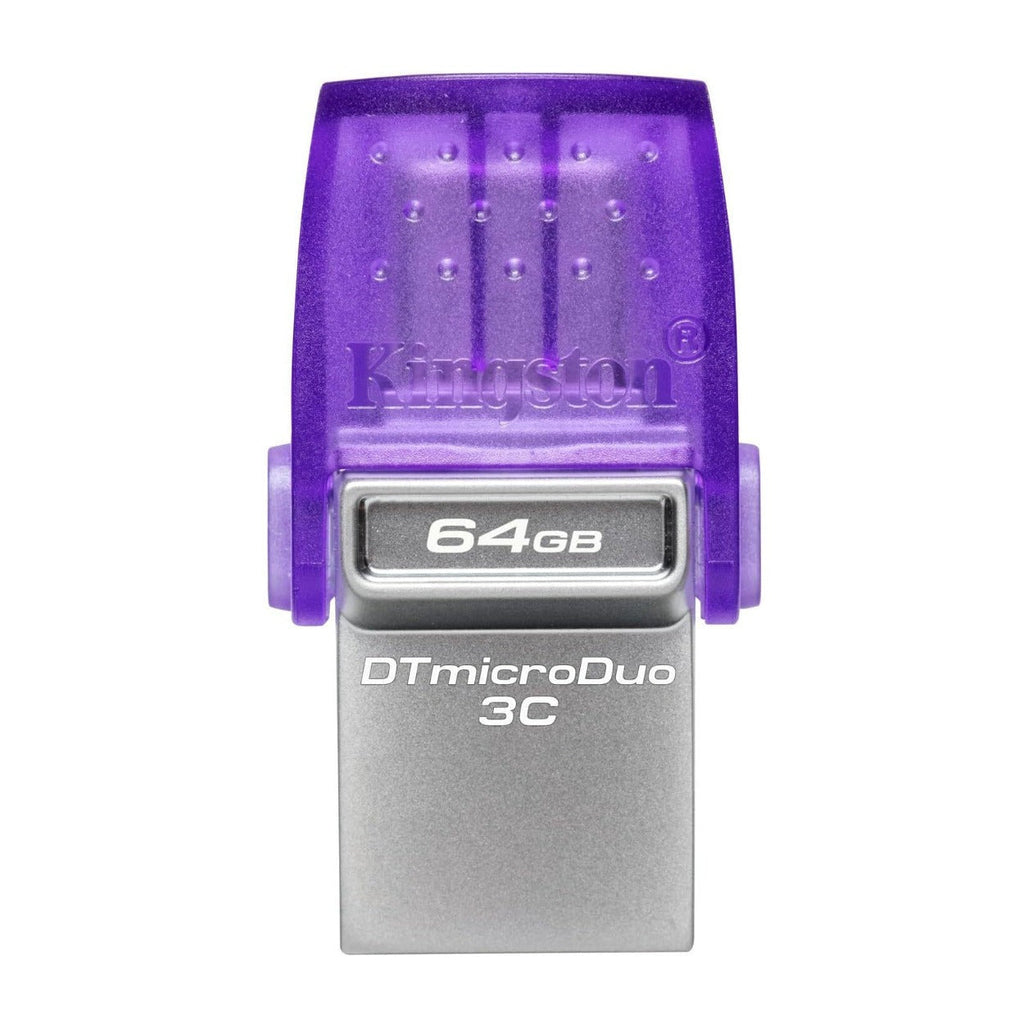 Kingston DataTraveler microDuo 3C 64GB USB-C and USB-A Flash Drive