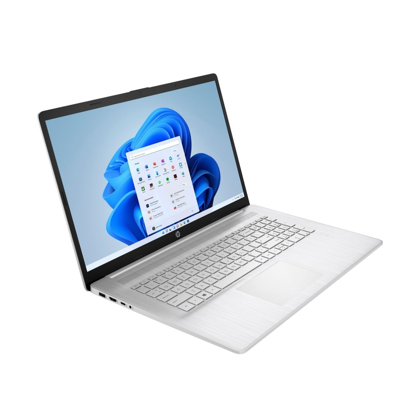 HP 17-CN2005 17.3" HD+ Touchscreen Laptop, 12GB RAM, 512GB SSD (Natural Silver) (Certified Refurbished)