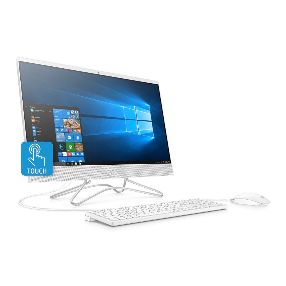 HP 24-F0046 23.8" FHD IPS Touch All-in-One PC, AMD A9-9425, 8GB RAM, 1TB HDD, Windows 10 (Certified Refurbished)