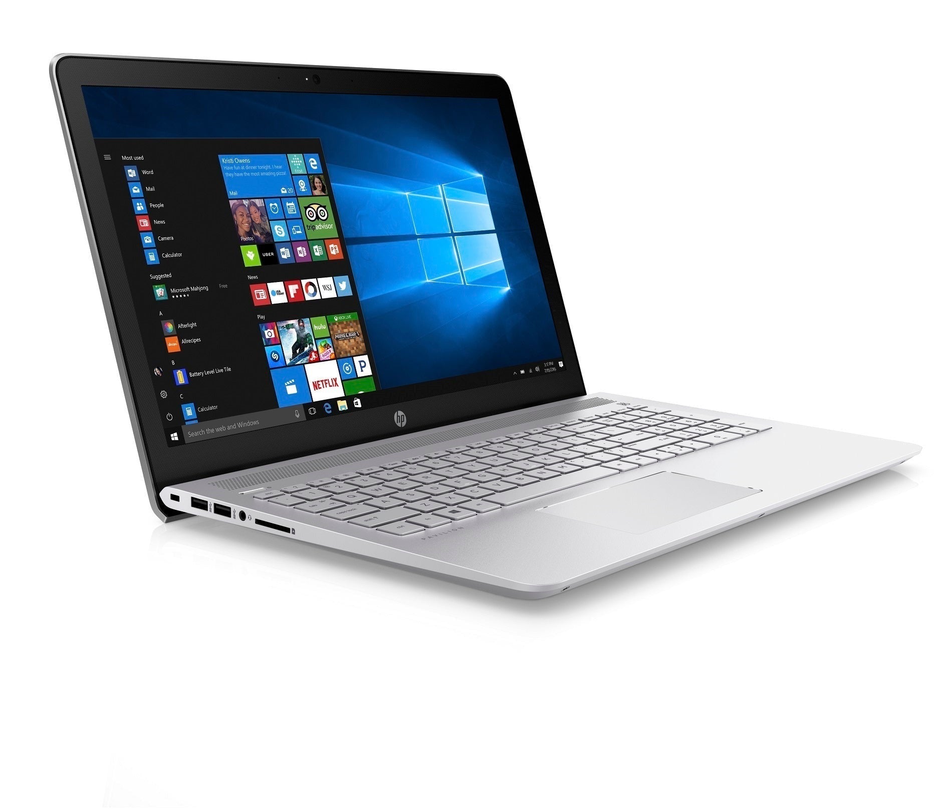 HP Pavilion 15-cc Laptop, 15.6" FHD Touch, Intel Core i7-8850U, 12GB RAM, 1TB HDD (Certified Refurbished)