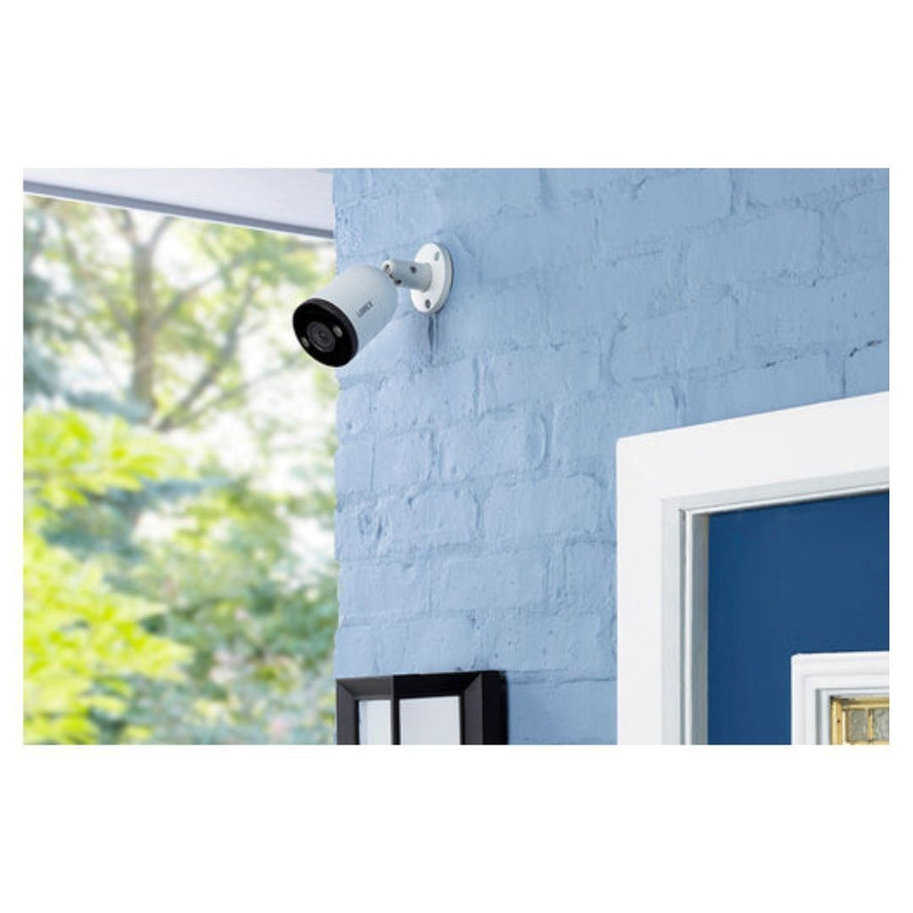 Lorex 4K Smart Deterrence Wired NVR Security System with Smart Sensor Kit, White (Certified Refurbished)