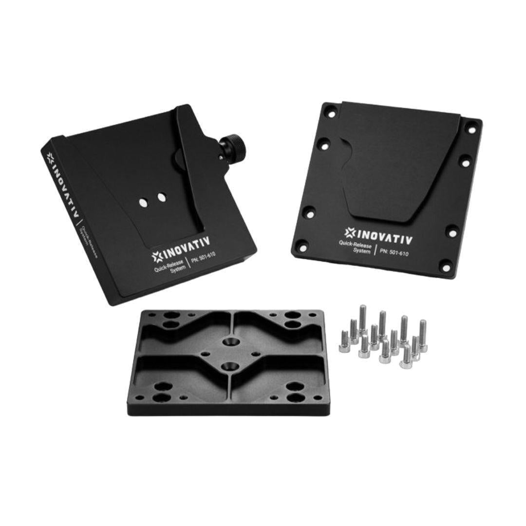 Inovativ QR Monitor Mount System for VESA Patterns with Three Plates