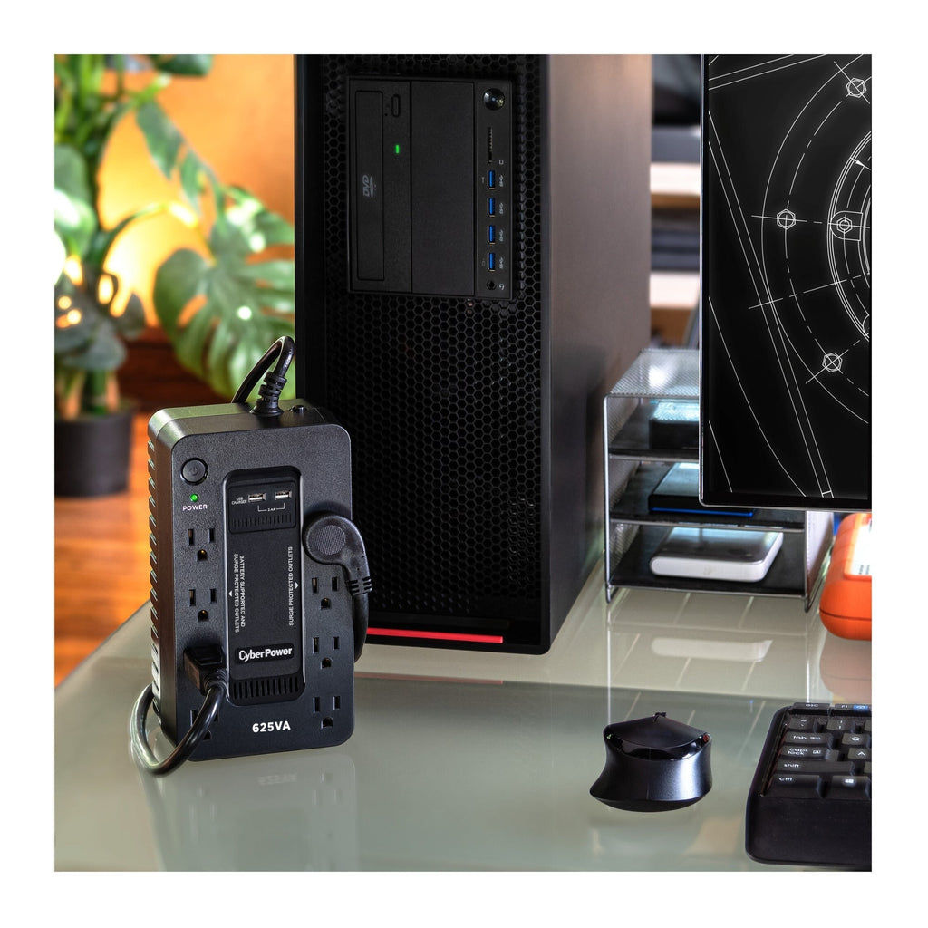CyberPower ST625U 8-Outlet Standby UPS