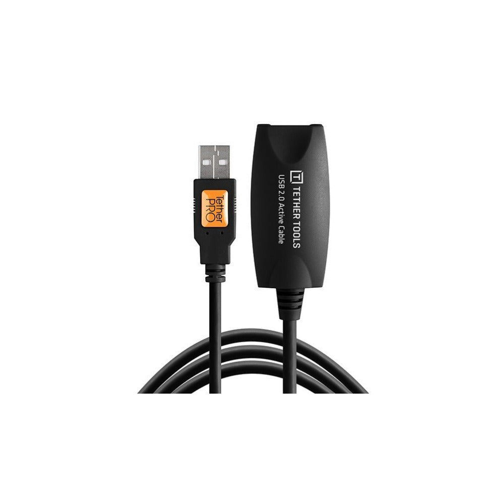 Tether Tools TetherPro USB 2.0 to USB Female Extension Cable (16-Feet, Black)