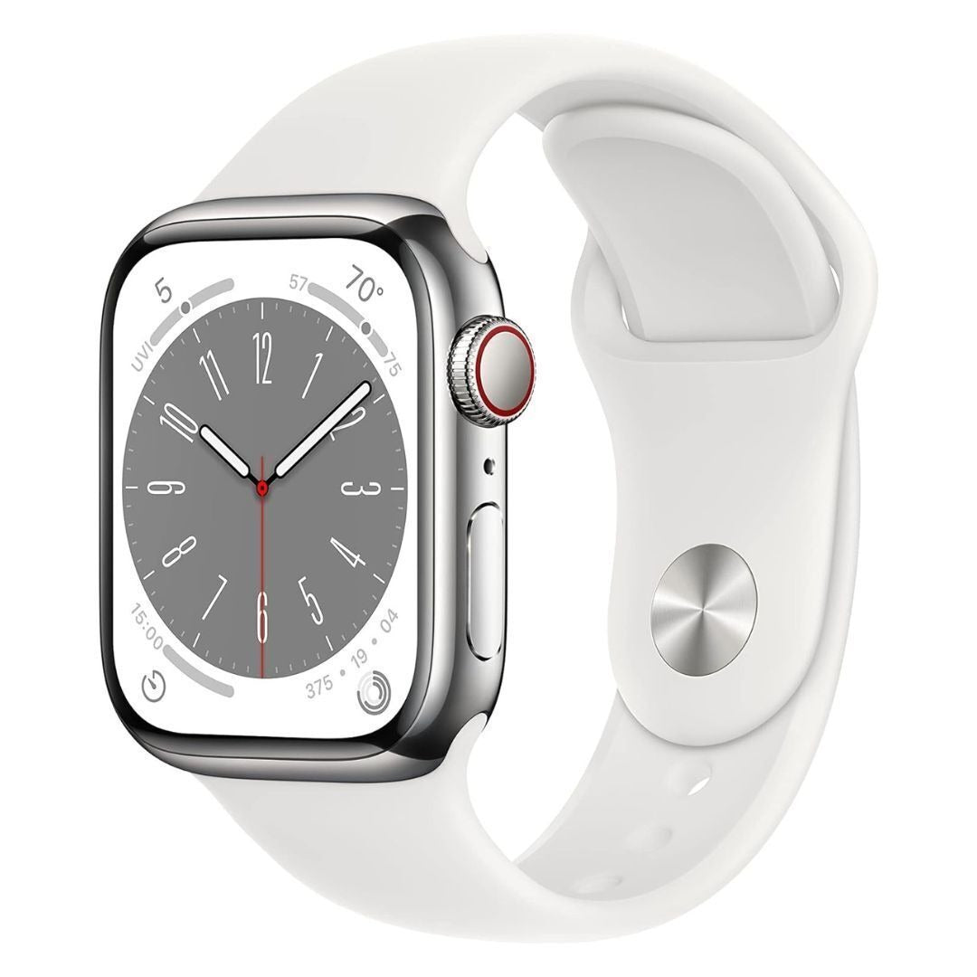 Apple Watch Series 8 (GPS + Cellular, 41mm) – Silver Aluminum Case (Used)