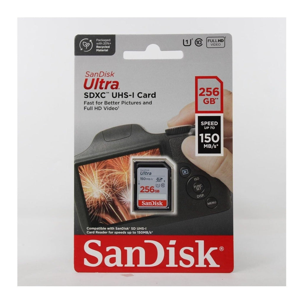 Sandisk 256GB Ultra SDHC and SDXC UHS-I Memory Card