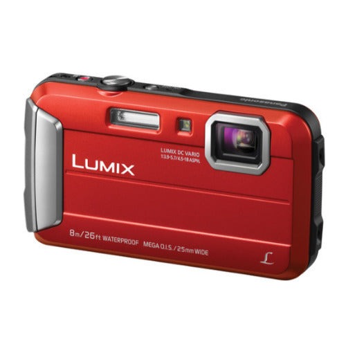 Panasonic LUMIX DMC-TS30 Digital Camera (Red)