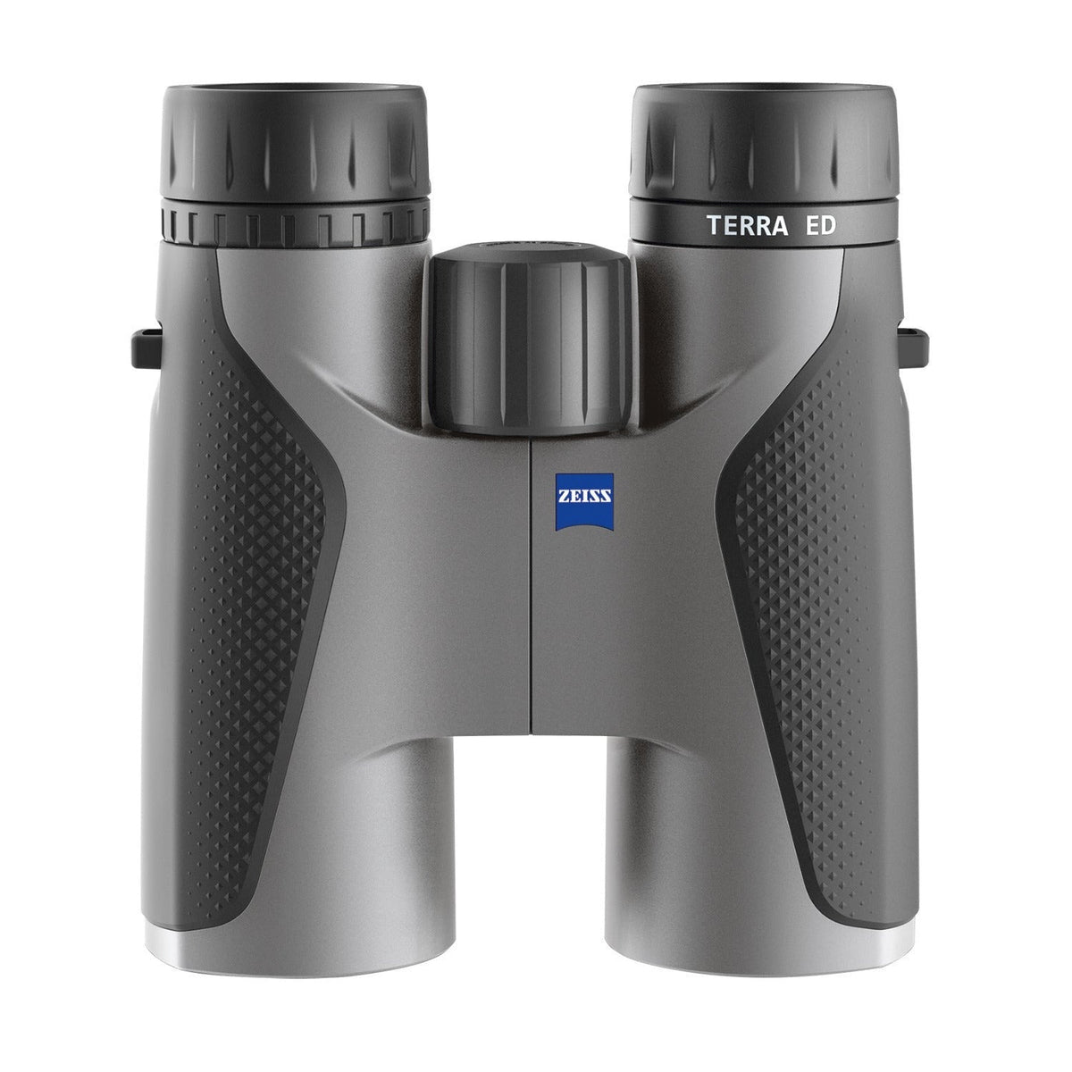 Zeiss Terra ED 10x42 Binoculars (Gray) Bundle with Lens Care Kit