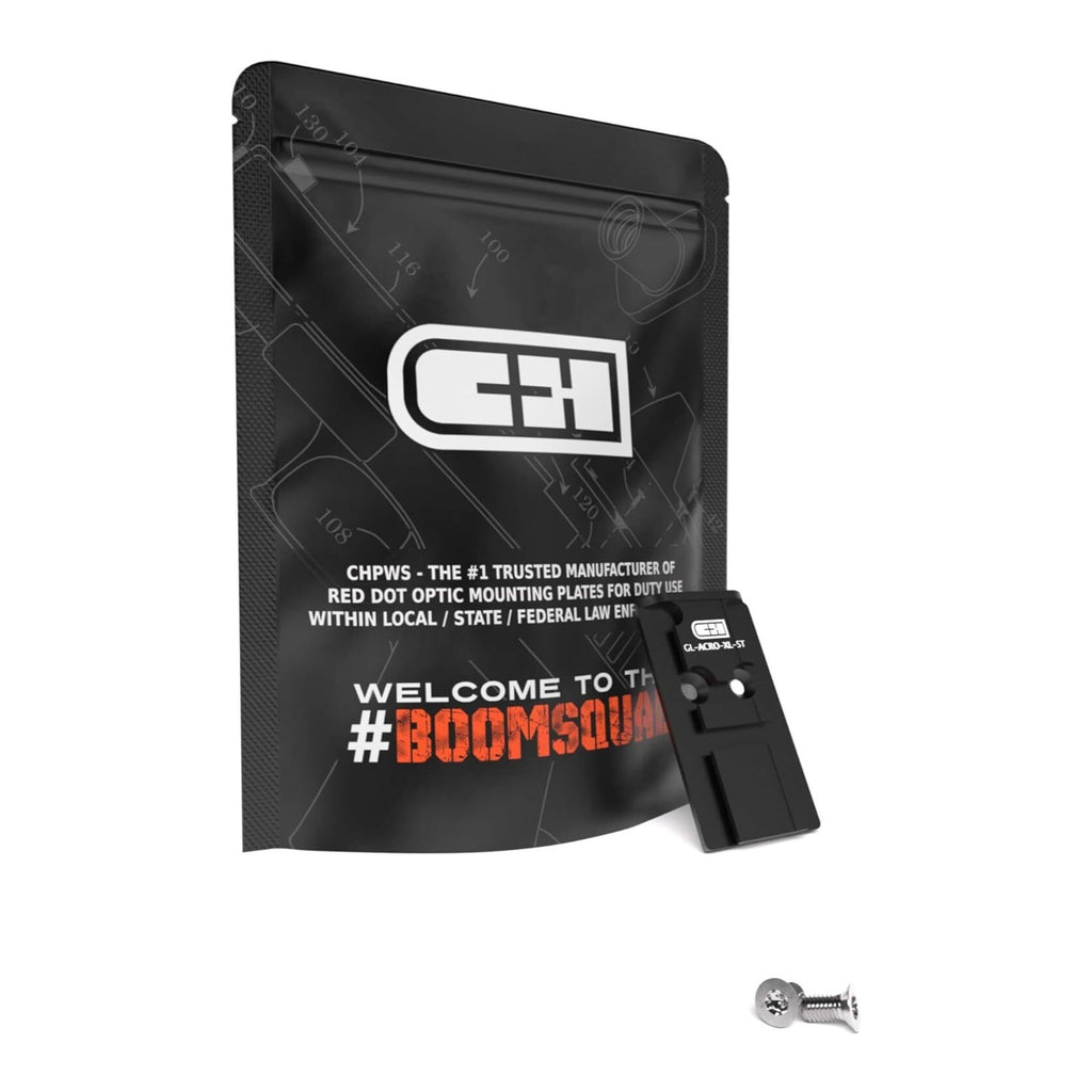 C+H Precision Optics Adapter Plate for Glock MOS - Compatible with Aimpoint Acro