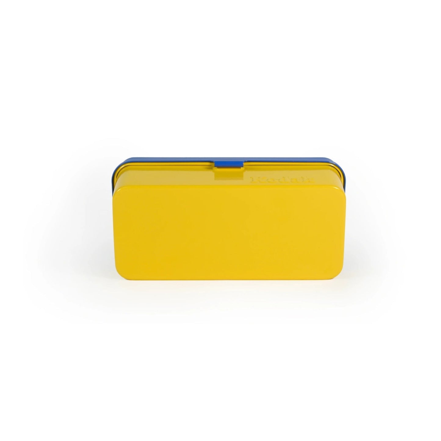 Kodak Steel 35mm and 120mm Film Roll Case (Holds 10 35mm or 8 120mm Rolls, Yellow and Blue)