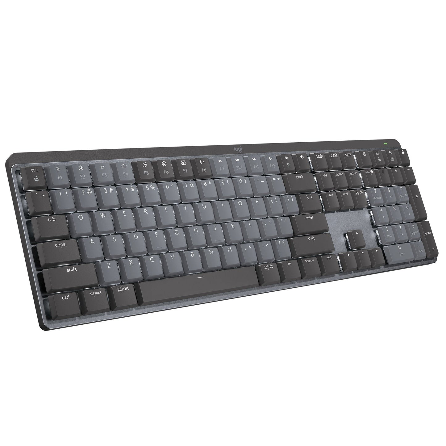Logitech MX Mechanical Illuminated Wireless Keyboard with Mouse and Palm Rest