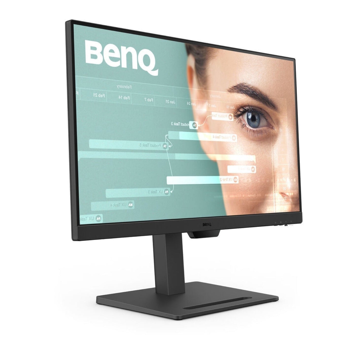 BenQ GW2790T 27-In 100Hz FHD Eye-Care Monitor (Black) with Screen Cleaner HDMI Cable and USB-C Hub