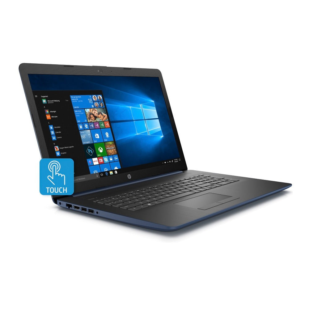 HP 17-BY0020C 17.3" HD+ Touchscreen Laptop, Intel Core i5-8250U, 8GB RAM, 1TB HDD + 16GB Intel Optane, Microsoft Office 365 (1-Year) (Certified Refurbished)