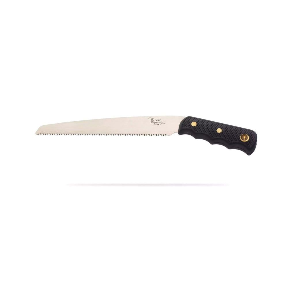 Knives of Alaska Bone Saw 8-Inch SK5 Steel Blade with Leather Sheath