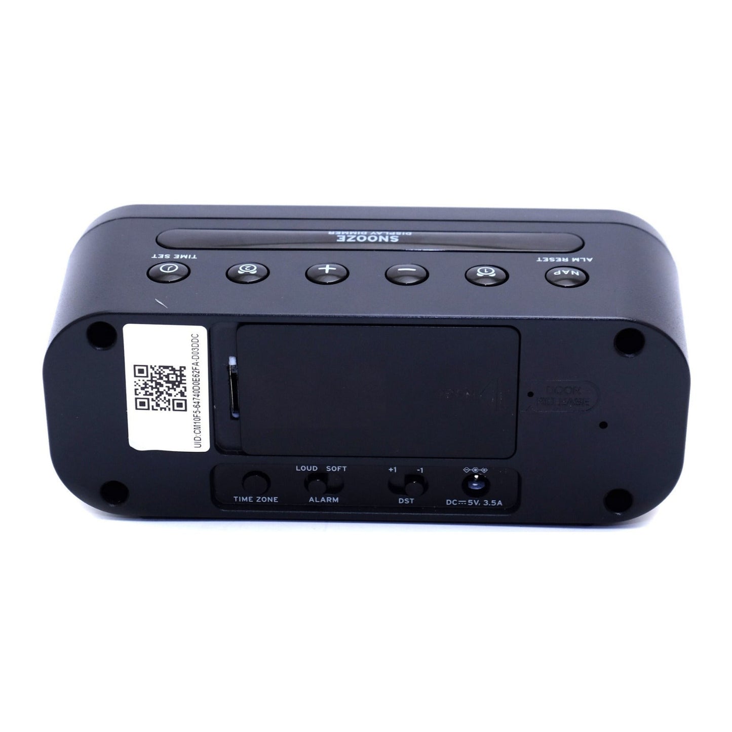 Mini Gadgets Bush Baby Fully Functional Alarm Clock with Wi-Fi Hidden Camera