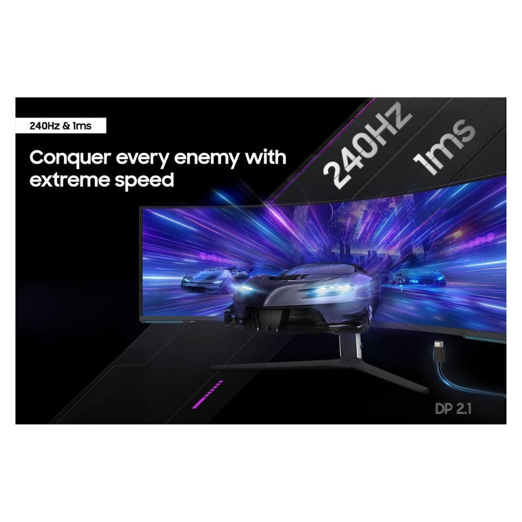 Samsung Odyssey Neo G9 57′′ Dual 4K Curved Gaming Monitor (240Hz) (Open Box)