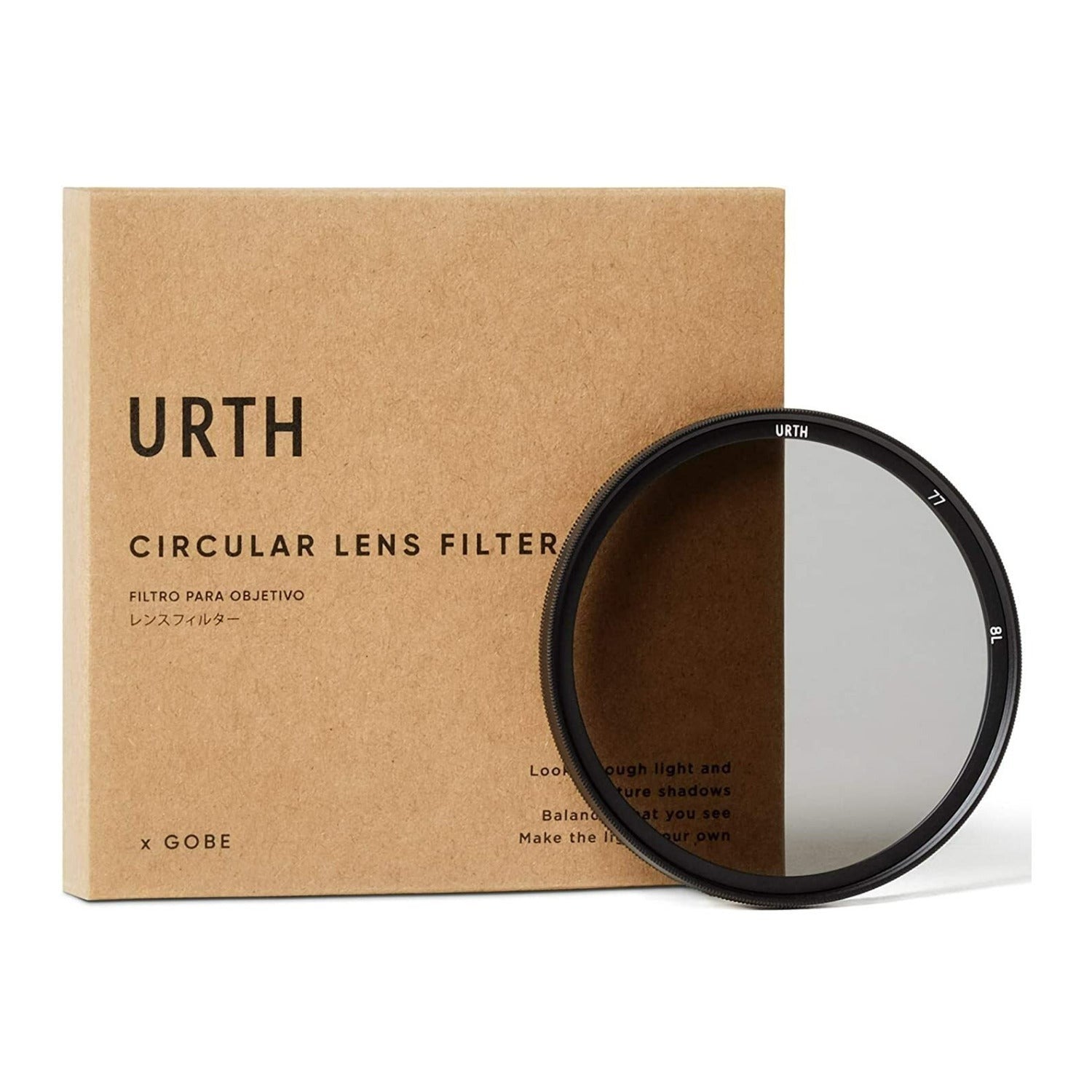Urth 77mm CPL Polarizing Japanese AGC Optical Glass 8-Layer Nano Coating Double-Threaded Lens Filter