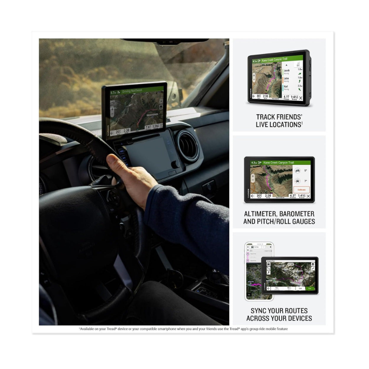 Garmin Tread 2 Rugged Overland Edition 8 Inch All-Terrain Navigator