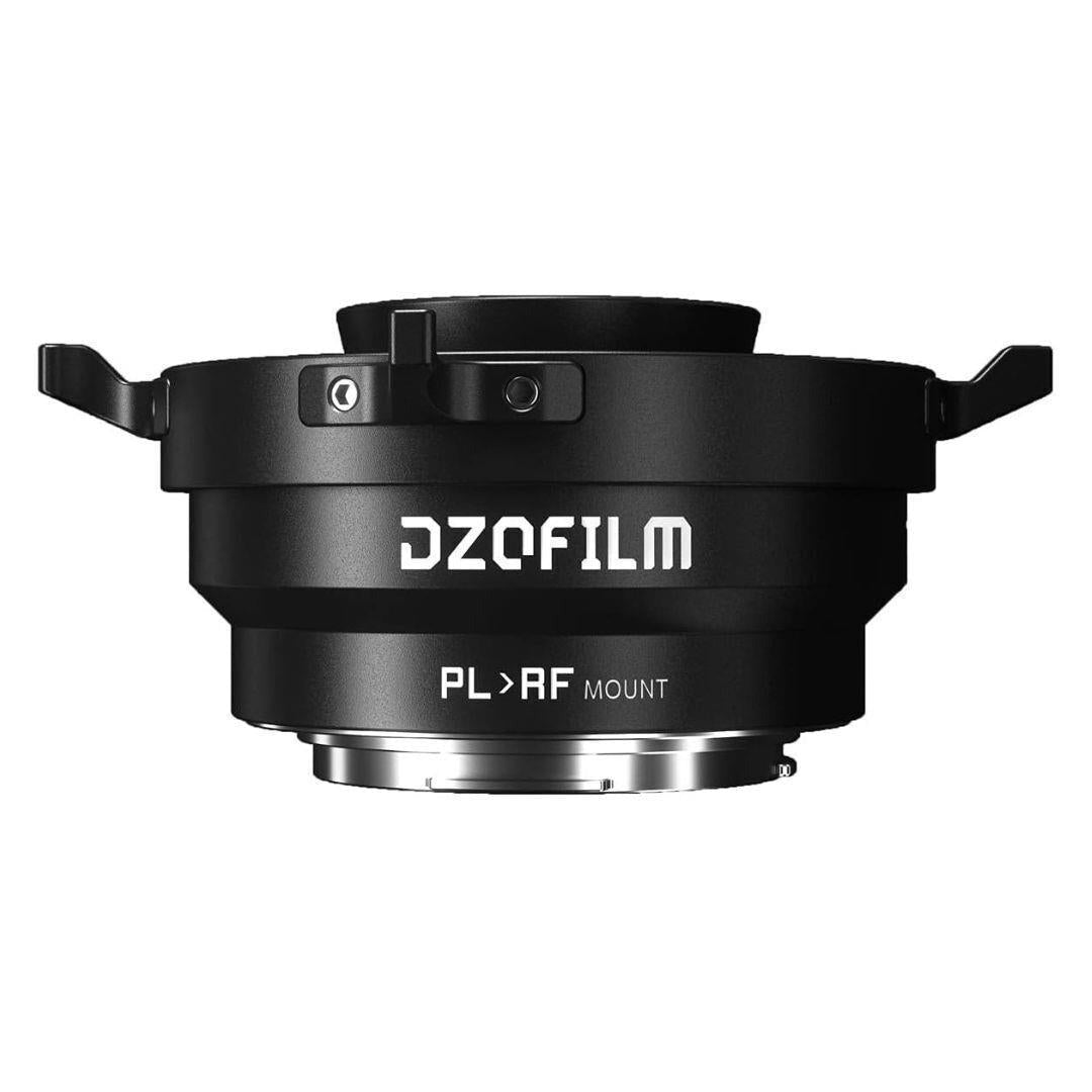 DZOFilm Octopus Adapter for PL-Mount Lens to Canon RF Camera with Active-Locking System (Black)