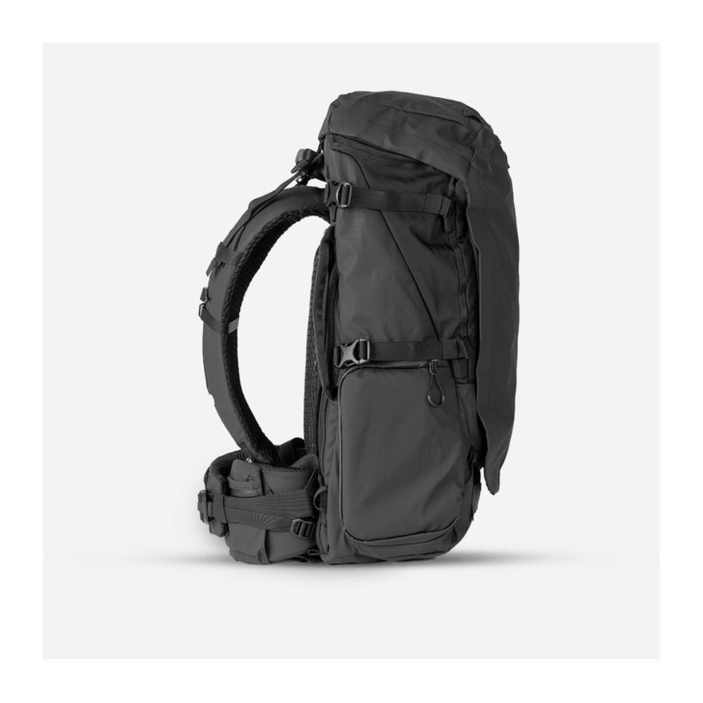 Wandrd FERNWEH 50L Adventure Backpack (Small/Medium) Weather-Resistant (Black)