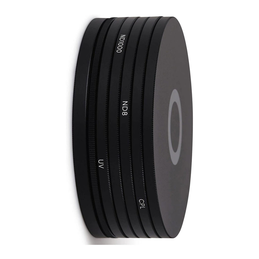 Urth 77mm Magnetic Essentials Nano Coating UV, CPL Polarizing, ND8, and ND1000 Filter Plus+ Kit