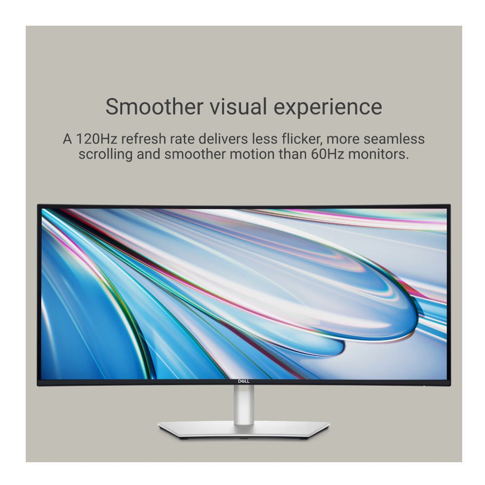 Dell UltraSharp 34-Inch 1440p 120 Hz Curved Monitor with Dock Pro Station Bundle