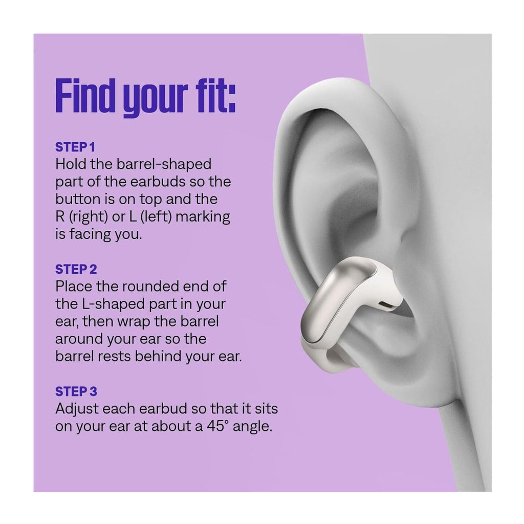 Bose Ultra Open True Wireless Earbuds (Midnight Violet)
