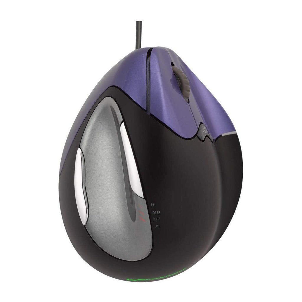 Evoluent VM4S VerticalMouse 4 Right-Hand USB Wired Mouse (Small Size)