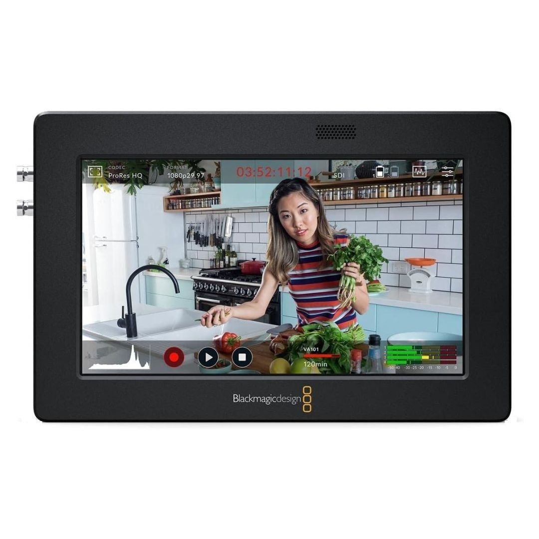 Blackmagic Design Video Assist 3G 5 Inch Recorder Monitor with 4 Built-In Scopes and 270MB Memory