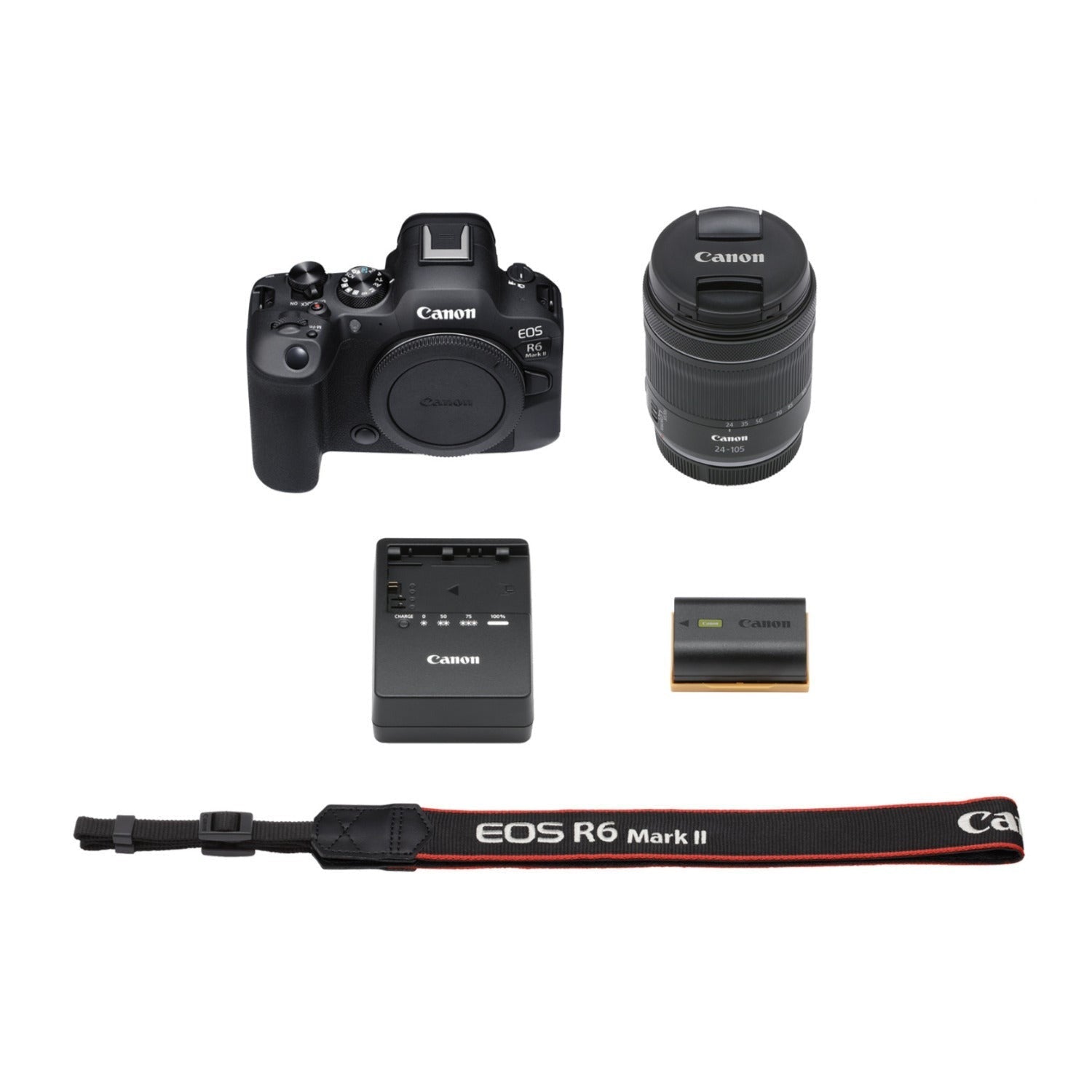 Canon EOS R6 Mark II Mirrorless Camera with 24-105mm f/4-7.1 IS STM Lens Bundle
