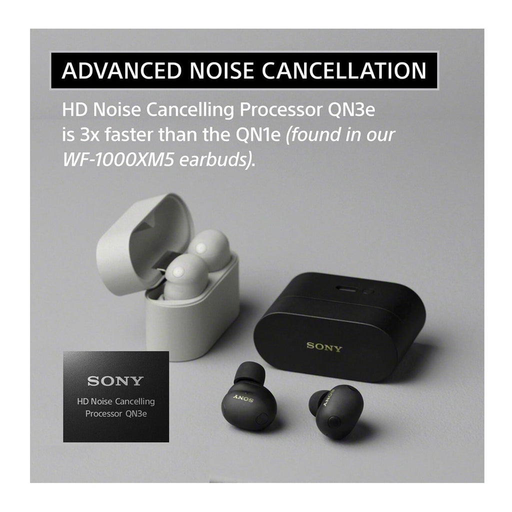 Sony WF-1000XM6 Wireless Earbuds (Platinum Silver) with Accessories Bundle