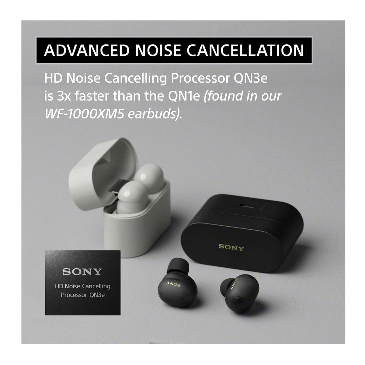 Sony WF-1000XM6 Wireless Earbuds (Platinum Silver) with Accessories Bundle