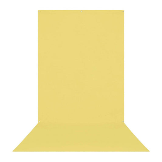 Westcott X-Drop Wrinkle-Resistant Backdrop, Best for Video Conferencing (Canary Yellow, 5 x 12 Feet)