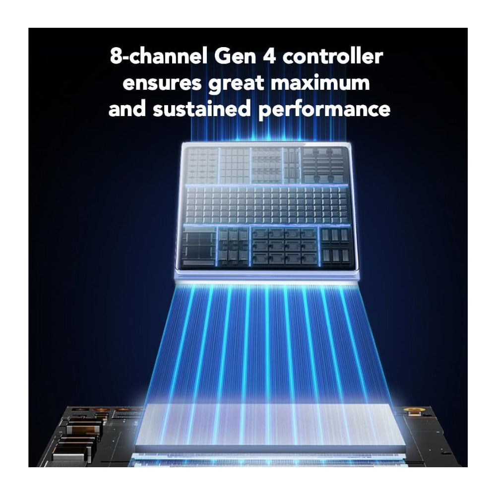 Lexar 4TB NQ780 SSD PCIe Gen4 NVMe M.2 2280 Internal Solid State Drive