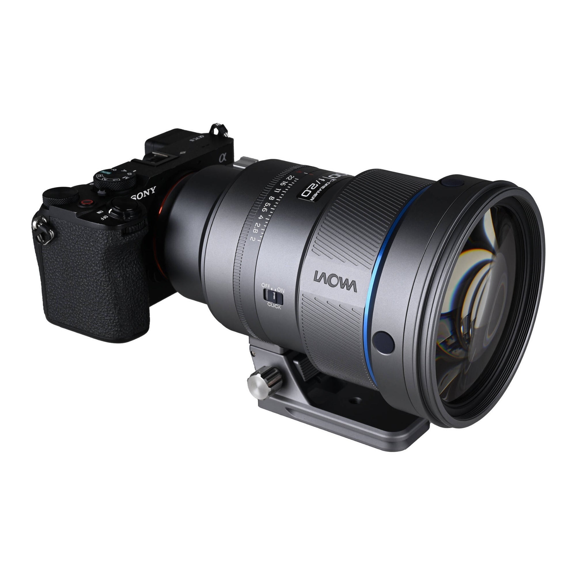 Laowa 200mm f/2 AF FF Telephoto Prime Lens (Sony E, Gray)