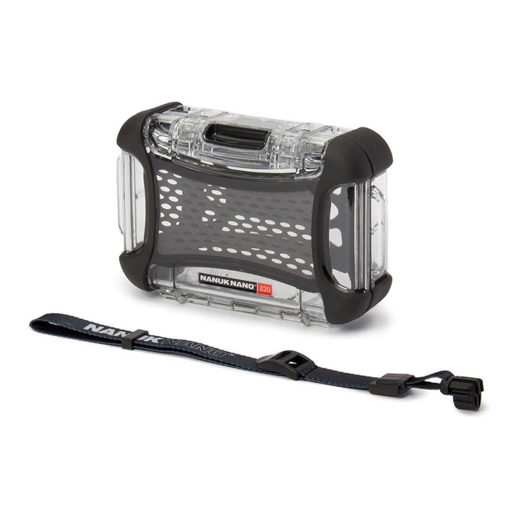 NANUK 320 Nano Series Waterproof Hard Case (Medium, Clear)