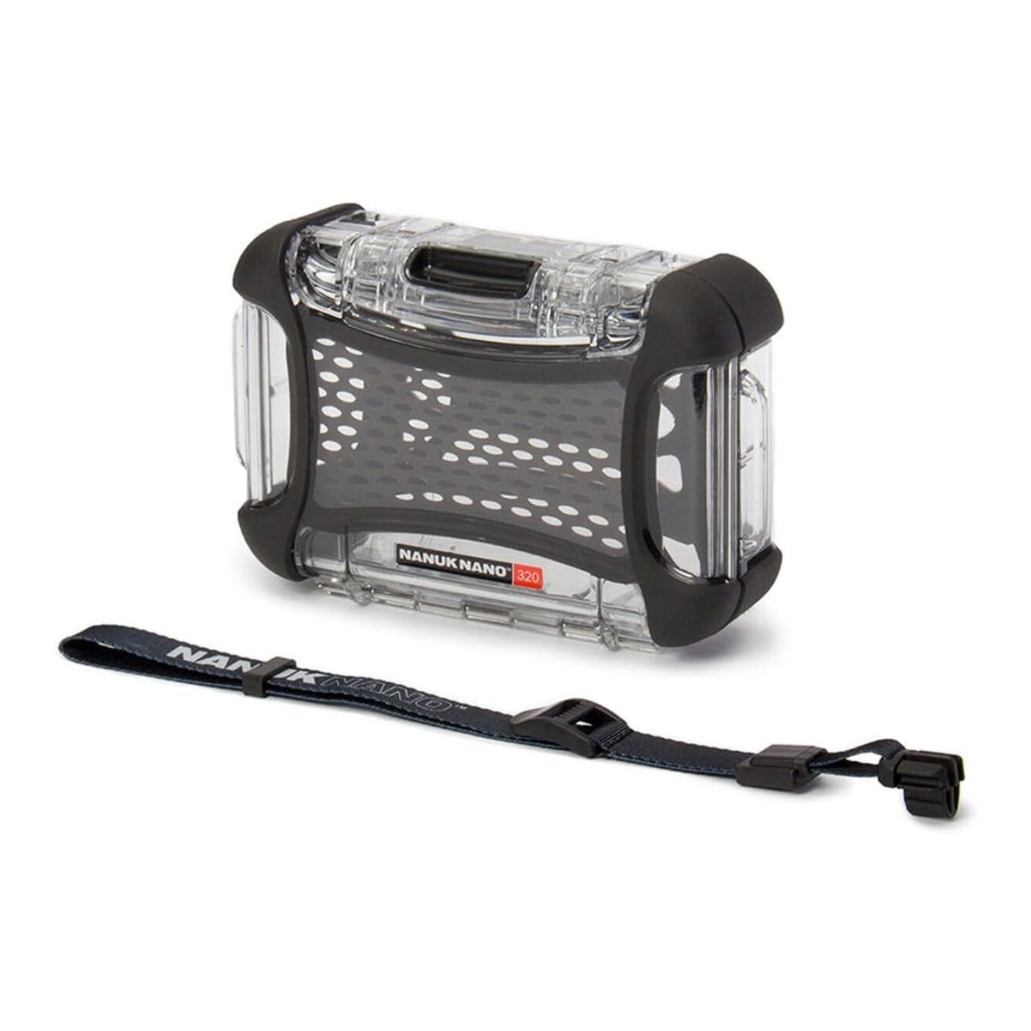 NANUK 320 Nano Series Waterproof Hard Case (Medium, Clear)