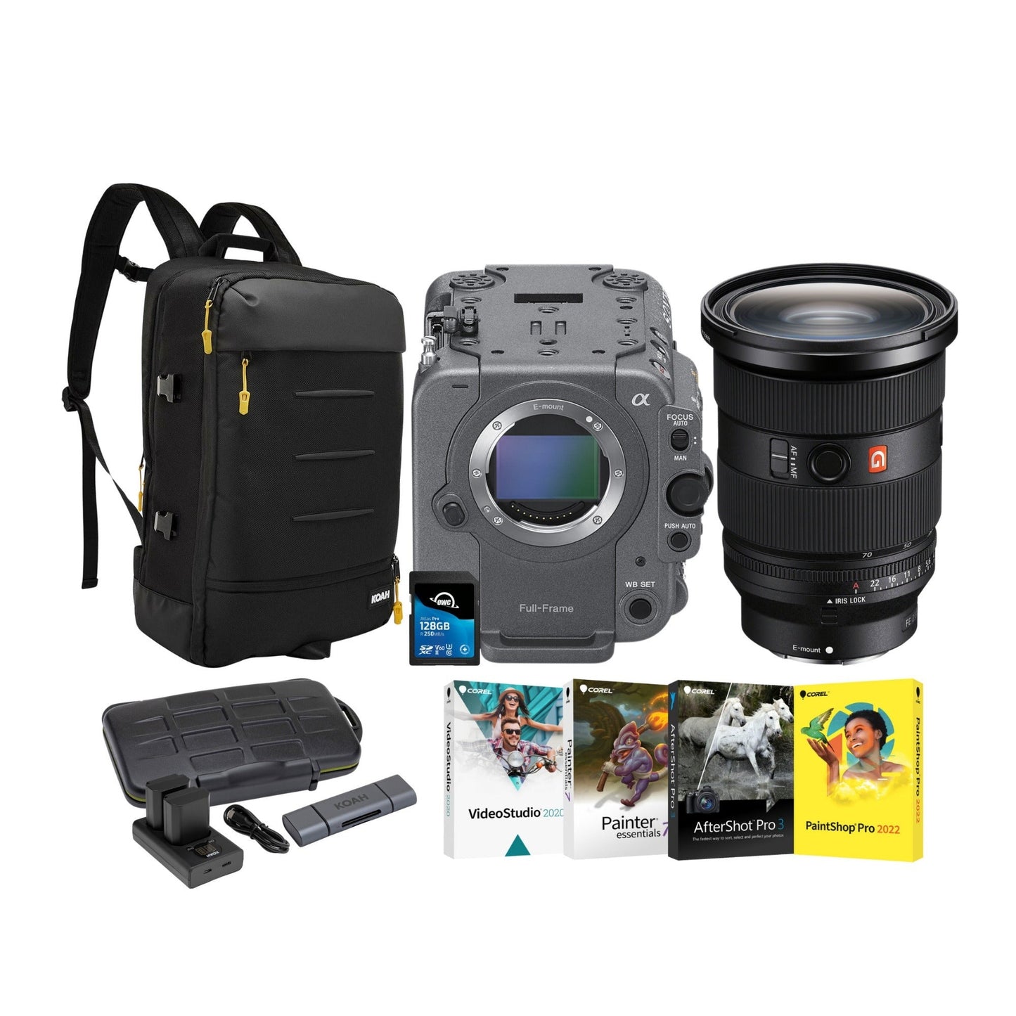 Sony FX6 Full-Frame Cinema Camera with 24-70mm f/2.8 GM II Lens Bundle