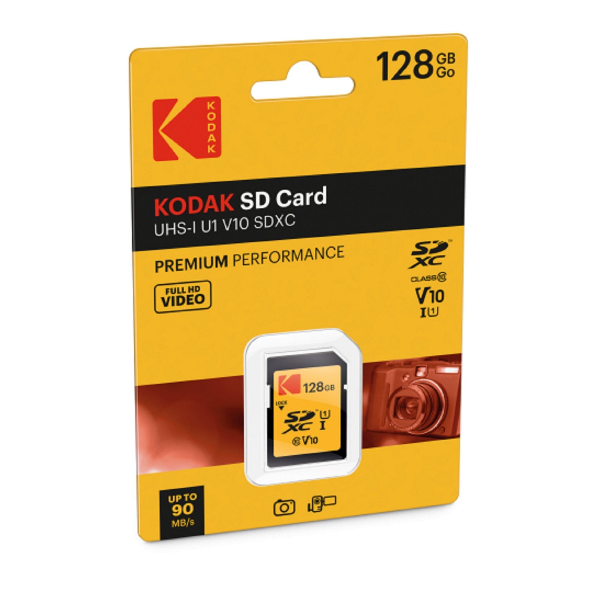Kodak PixPro FZ55 Pink Camera Bundle with 128GB SD Card and Case (3 Items)