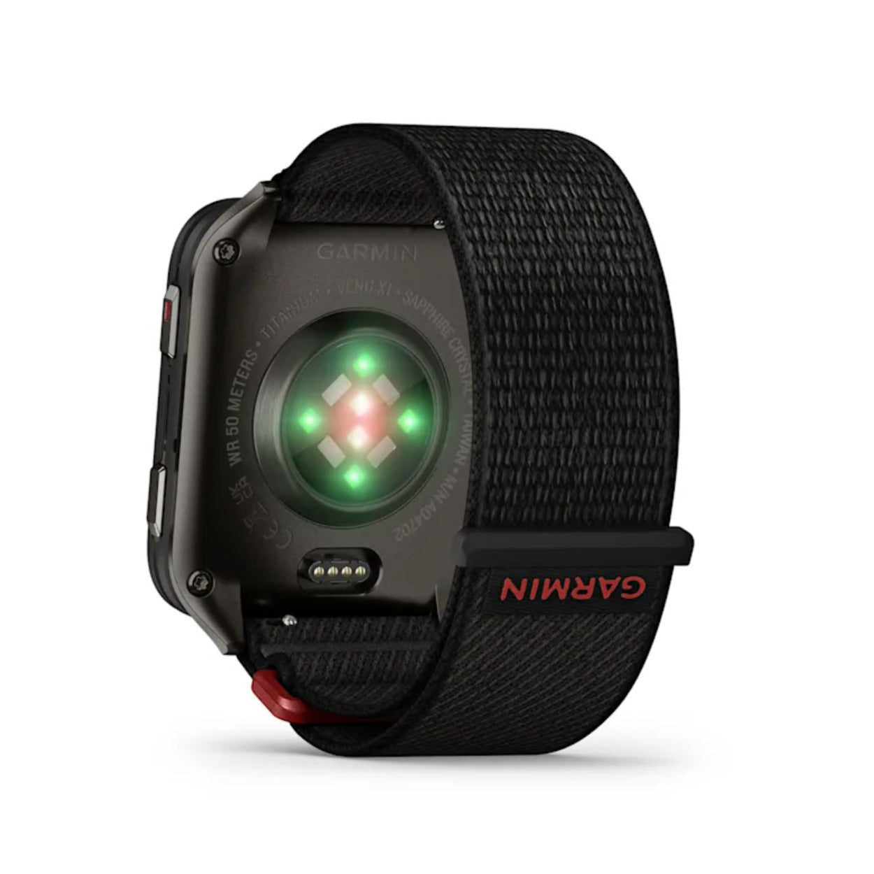 Garmin Venu X1 Black with Slate Titanium Caseback and Black ComfortFit Band