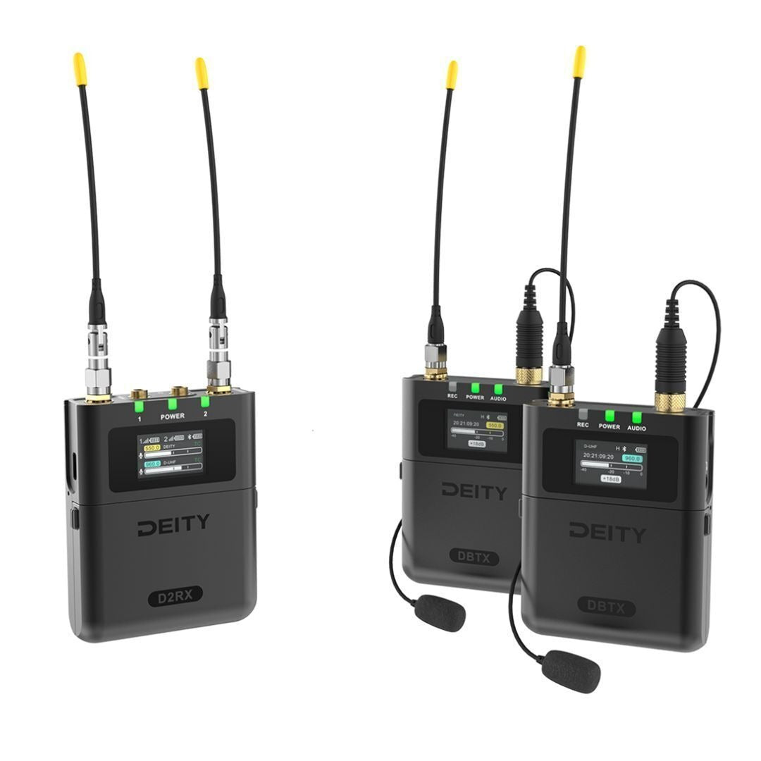 Deity THEOS Dual-Channel Digital Wireless UHF Microphone System (US)