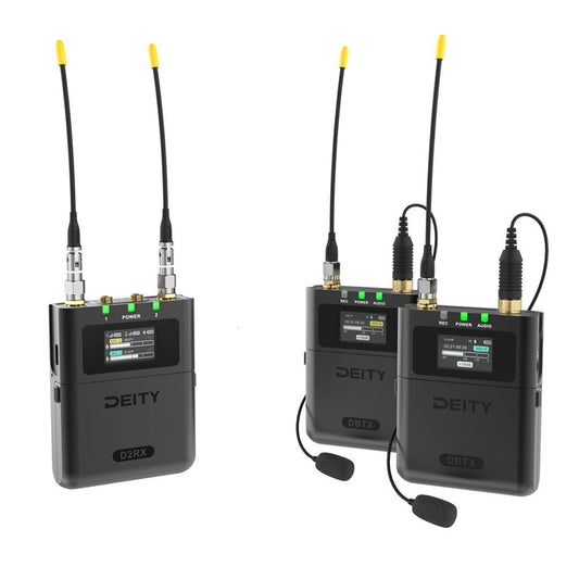 Deity THEOS Dual-Channel Digital Wireless UHF Microphone System (US)