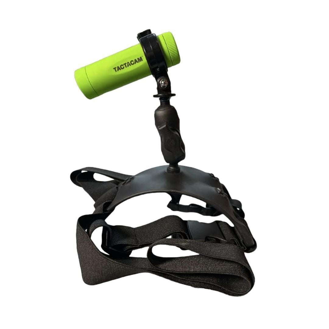 Tactacam Shoulder Mount with Adjustable Straps and Clips for Easy Adjustment and Removal