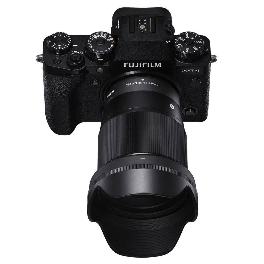 Sigma 16mm F1.4 Contemporary DC DN APS-C Format Lens (Fuji X) Bundle