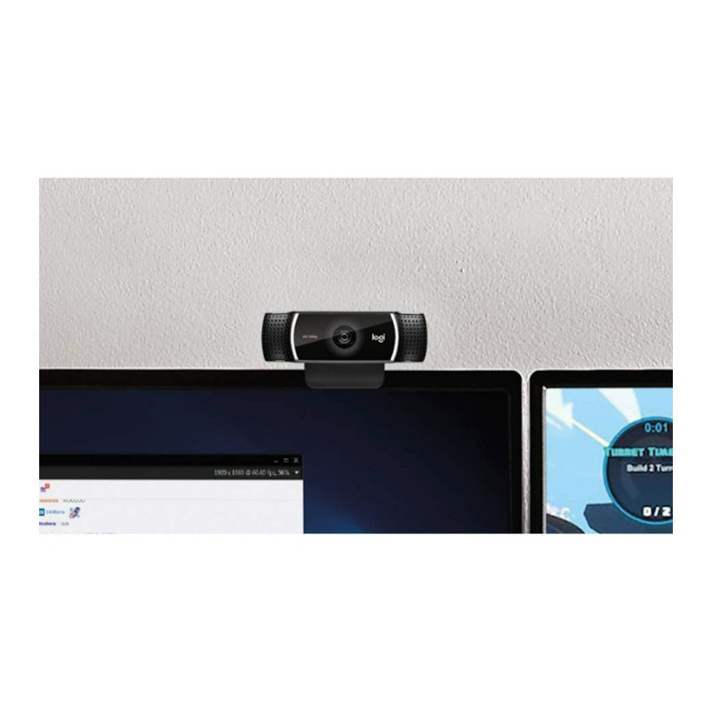 Blue Microphones Yeti USB Blackout Microphone Plus C922 Pro Streamer HD Webcam (Open Box)