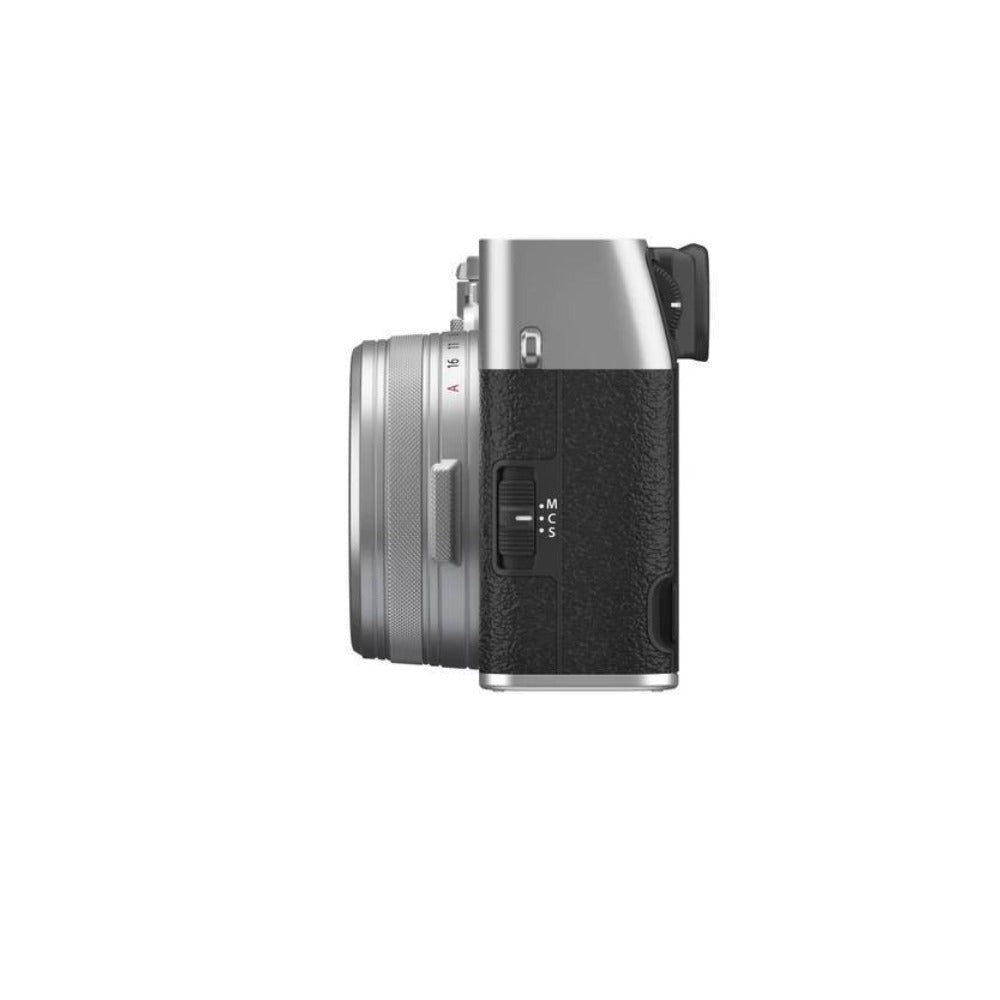 Fujifilm X100VI Mirrorless Digital Camera with 23mm f/2 Fixed Lens (Silver)