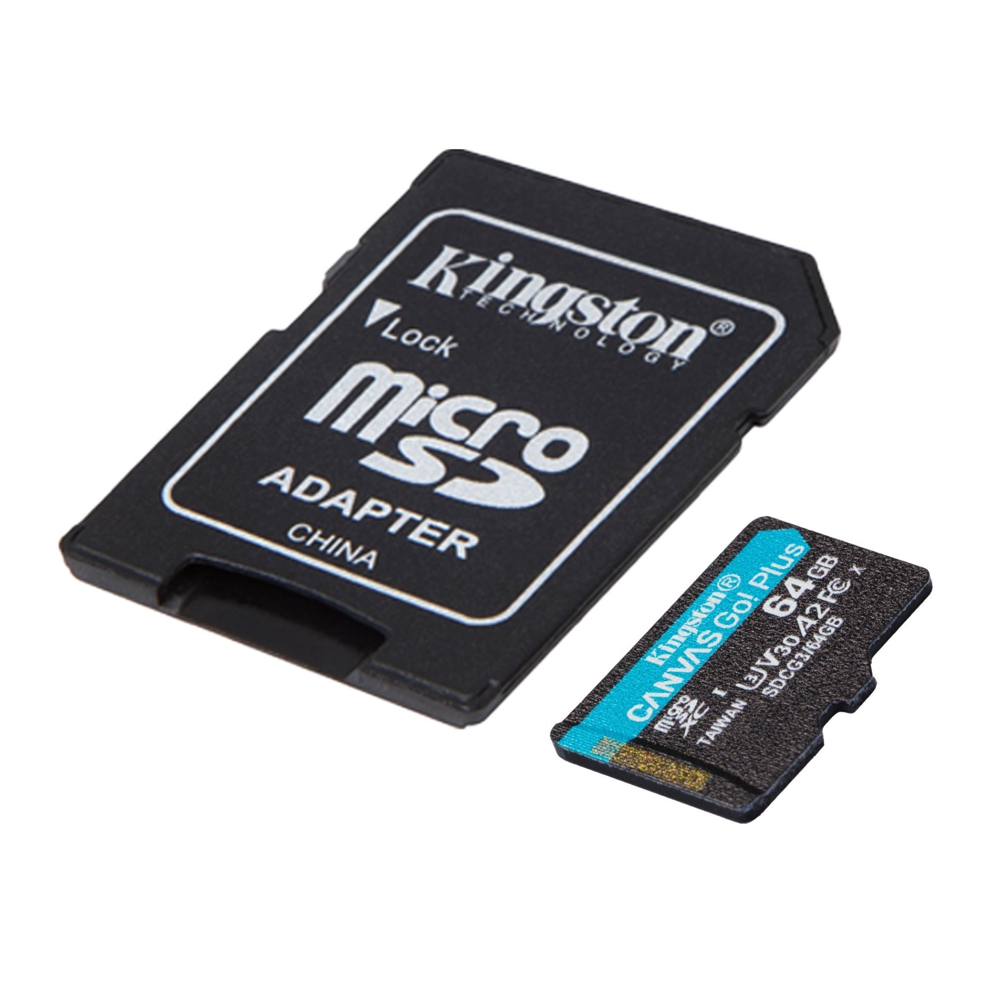 Kingston 64GB MicroSDXC Canvas Go Plus Memory Card