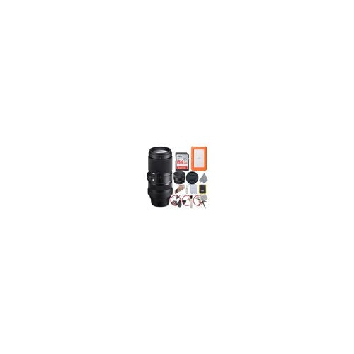 Sigma 100-400mm f/5-6.3 DG DN OS Lens for Sony E-Mount and 1TB HDD Bundle