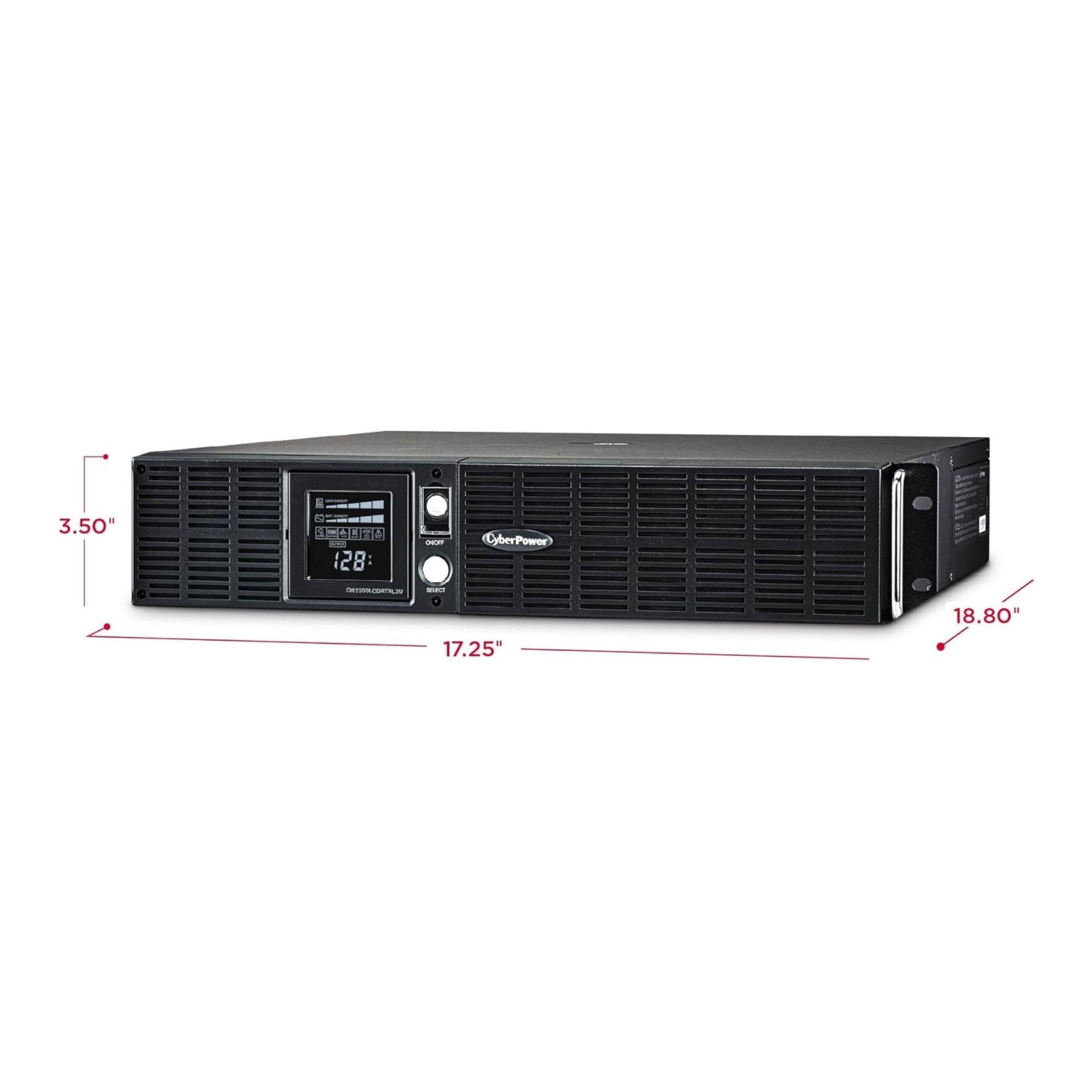 CyberPower OR2200LCDRTXL2U Smart App LCD UPS Battery Backup and Surge Protector