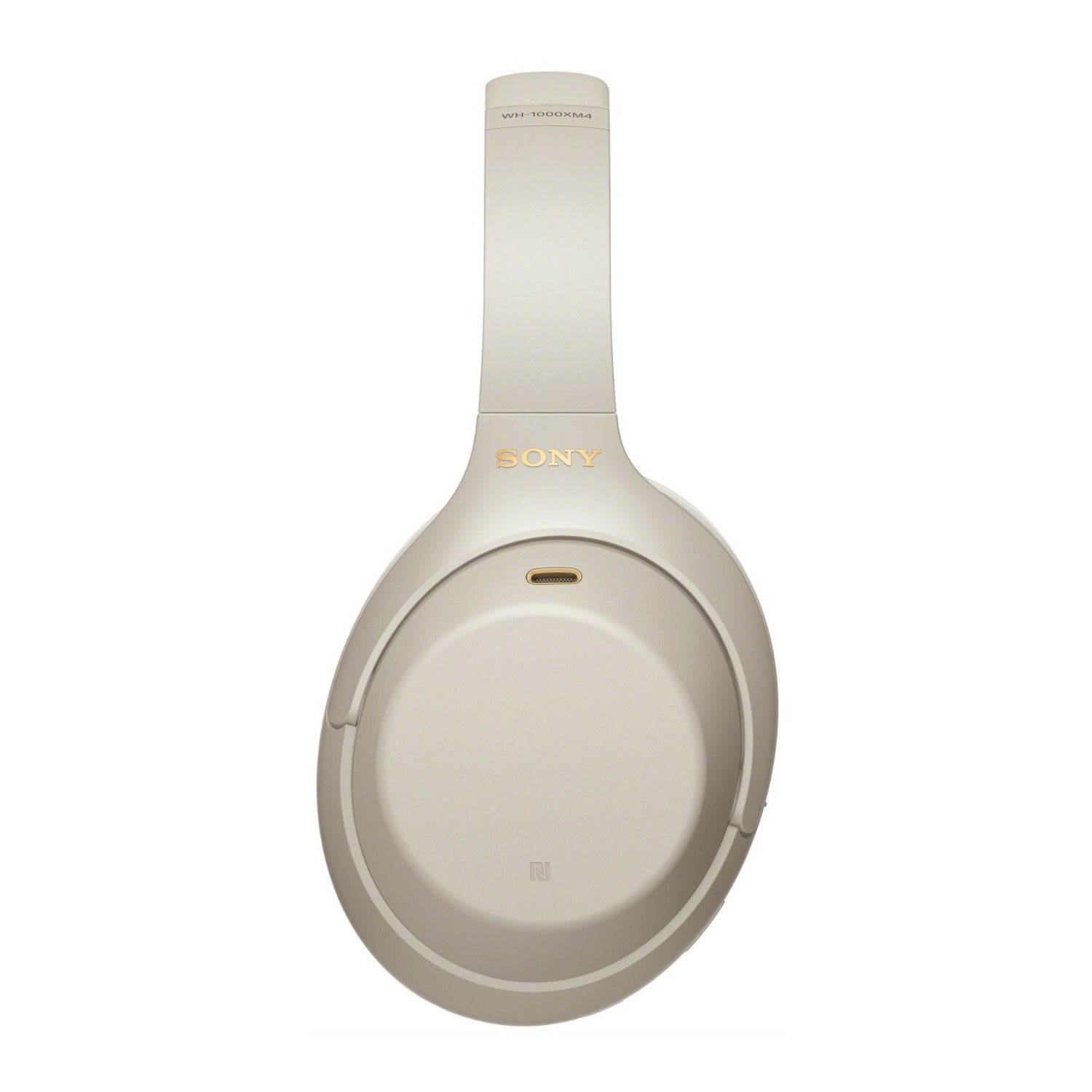 Sony WH-1000XM4 Noise Canceling Headphones (Silver) with Wireless Audio Adapter